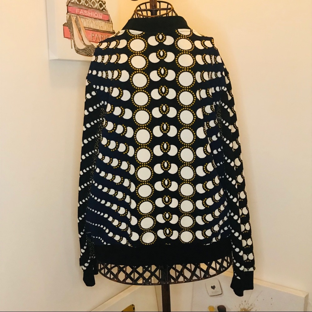 Ashley Stewart | Black Multi Color Jacket - Picture 2 of 6